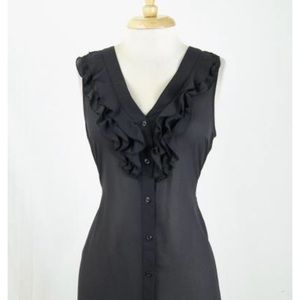 Anthropologie Fei Sheer Long Blouse